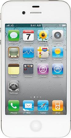 Смартфон Apple iPhone 4S 64Gb White - Троицк