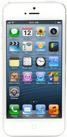Смартфон Apple iPhone 5 32Gb White & Silver - Троицк