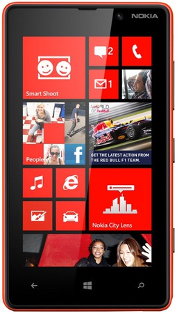Смартфон Nokia Lumia 820 Red - Троицк