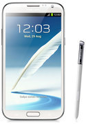 Смартфон Samsung Samsung Смартфон Samsung Galaxy Note II GT-N7100 16Gb (RU) белый - Троицк